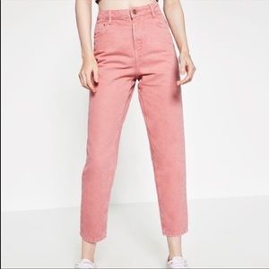 Zara High Waisted Mom Jeans